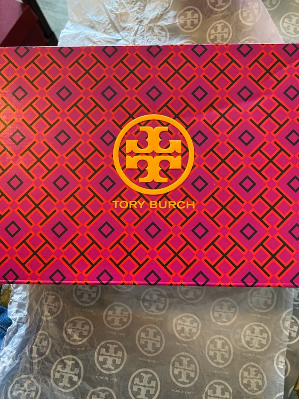 Tory Burch Miller Cloud Sandals – Sea Wind/Red (7.5 - Picture 9 of 9